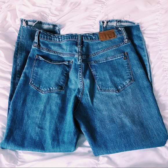 MADEWELL HIGH RISE SLIM BOYJEAN DISTRESSED - Picture 8 of 11